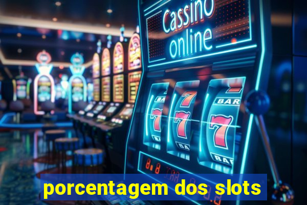 porcentagem dos slots